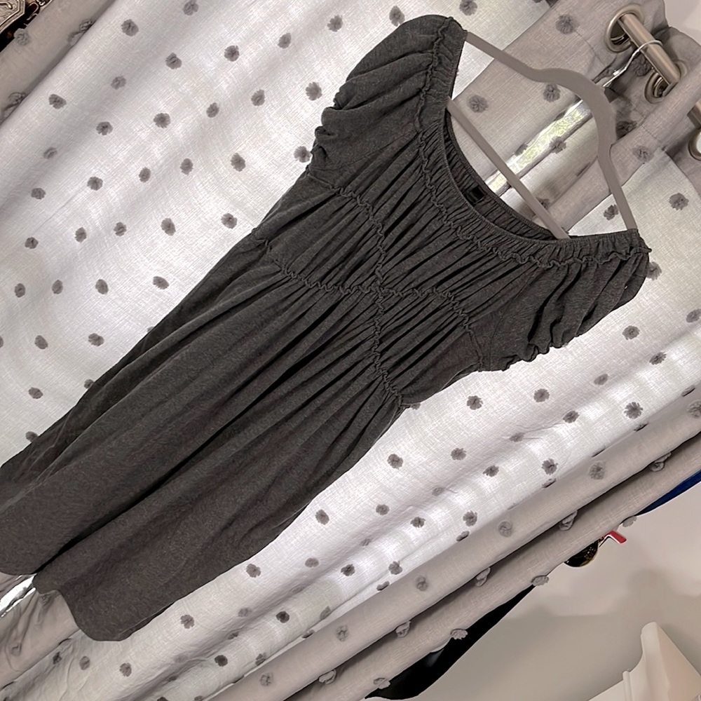 Gray dress